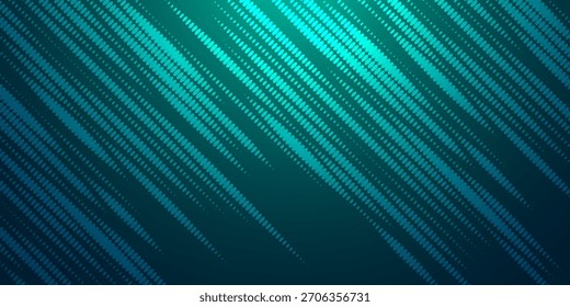Digitale Technologie Geschwindigkeit verbinden blaugrünen Hintergrund, Cyber-Nano-Informationen, abstrakte Kommunikation, Innovation Zukunft Tech-Daten, Internet-Netzwerk-Verbindung, Linie Punkt Illustration. moderne eps10
