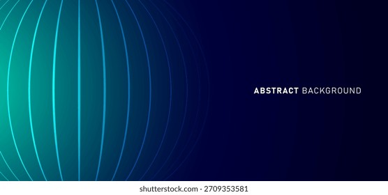 La velocidad de la tecnología digital conecta el fondo verde azul, información nano cibernética, comunicación abstracta, innovación, datos tecnológicos futuros, conexión a la red de Internet, Big data de aire, ilustración de puntos de línea