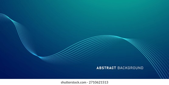 Tecnologia digital velocidade conectar fundo azul verde, informações cibernano, comunicação abstrata, inovação futuro dados tecnológicos, conexão de rede de internet, Ai big data, linha ponto ilustração 3d