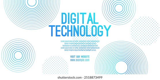 La velocidad de la tecnología digital conecta el fondo blanco, información nano cibernética, comunicación abstracta, innovación, datos tecnológicos futuros, conexión de red de Internet, datos grandes de IA, ilustración de punto de línea azul 3d