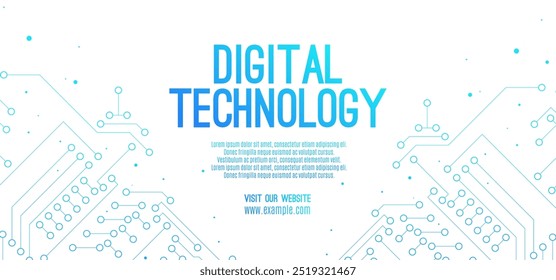 La velocidad de la tecnología digital conecta el fondo blanco, información nano cibernética, comunicación abstracta, innovación, datos tecnológicos futuros, conexión de red de Internet, datos grandes de IA, ilustración de punto de línea azul 3d