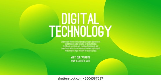Digital technology speed connect yellow green background, cyber nano information, abstract communication, innovation future tech data, internet network connection, Ai big data, line dot illustration