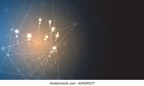 Digital technology world. Business and media virtual concept.