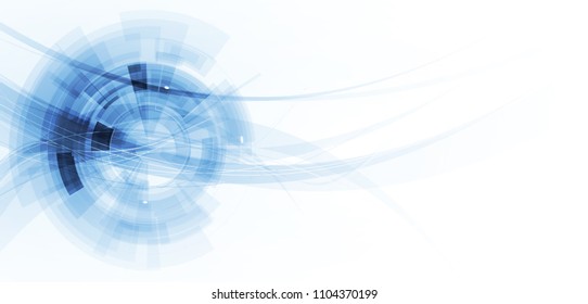 Digital technology world. Business virtual concept