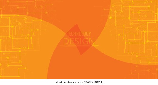 Digital technology world. Business virtual concept
