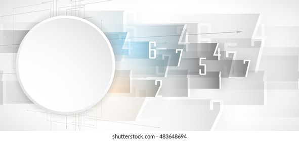 Digital technology world. Business virtual concept
