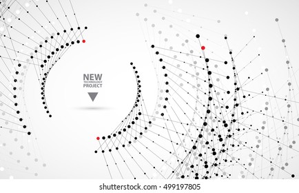 Digital technology world. Business virtual concept