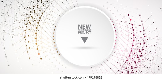 Digital technology world. Business virtual concept