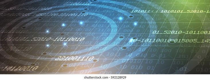Digital technology world. Business virtual concept. Vector background