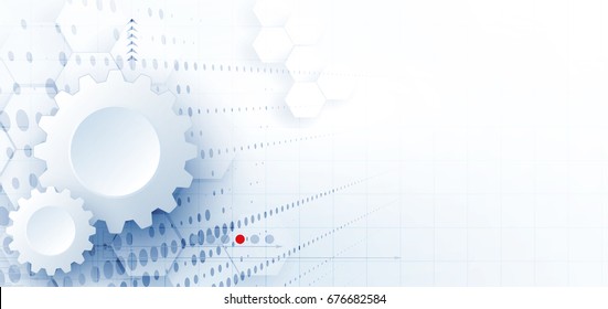 Digital technology world. Business virtual concept