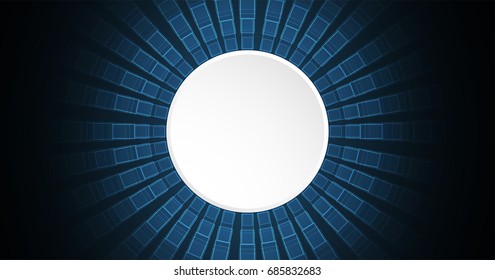 Digital technology world. Business virtual concept