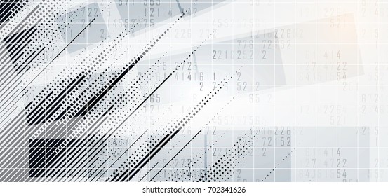 Digital technology world. Business virtual concept