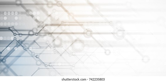 Digital technology world. Business virtual concept