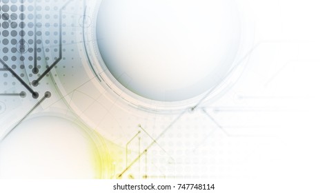 Digital technology world. Business virtual concept