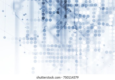Digital technology world. Business virtual concept. Vector background