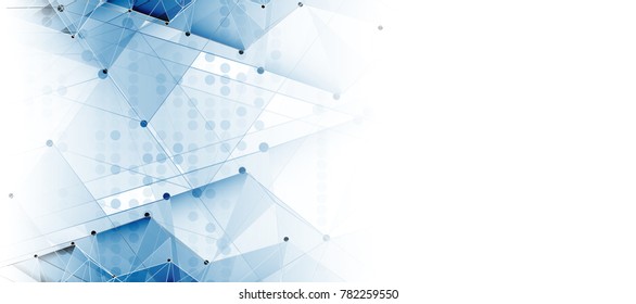 Digital technology world. Business virtual concept. Vector background