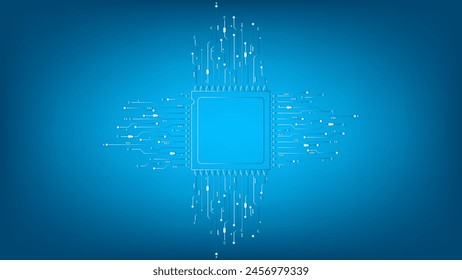 Digital technology world. vector futuristic circuit board, Electronic motherboard, Communication and engineering concept, Hi-tech digital technology concept.	