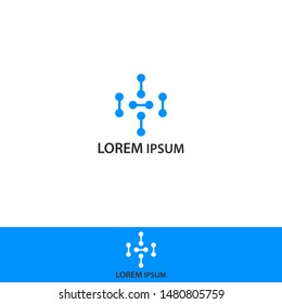 Digital Tecnology Icon/Logo Design Template. Vector illustration