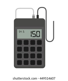 digital tester isolated icon design, vector illustration  graphic 