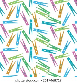 Digital and textile abstract doodle pattern