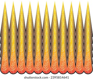 Digital Textile All-Over Pattern Design for Pakistani-Indian-Turki-Kurti Design-Digital Design background with colorful objects and flowers-digital-textile-design-flowers-leaves-Exquisite border desig