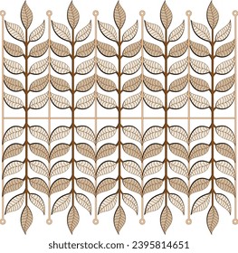 Digital Textile All-Over Pattern Design for Pakistani-Indian-Turki-Kurti Design-Digital Design background with colorful objects and flowers-digital-textile-design-flowers-leaves-Exquisite border desig