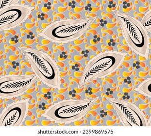 
Digital Textile All-Over Pattern Design for Pakistani-Indian-Turki-Kurti Design-digital-textile-design-flowers-leaves-Exquisite border design, border pattern, Motif, Graph-
Digital Design background 