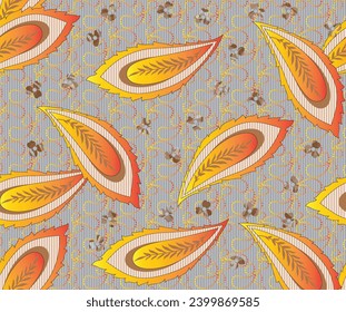 
Digital Textile All-Over Pattern Design for Pakistani-Indian-Turki-Kurti Design-digital-textile-design-flowers-leaves-Exquisite border design, border pattern, Motif, Graph-
Digital Design background 