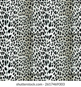 Digital and textile animal print pattern collection