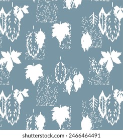 Digital textile design background texture abstract surfacee design seemless geomatric floral pattern natural flowers bunch textile design print