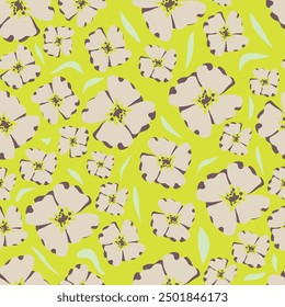 Digital textile design Beautiful ethnic style colorful seamless floral hand made seamless pattern