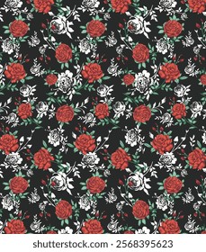 Digital Textile Design Floral And Geometrical Design Digital Border Design Floral Design