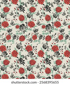 Digital Textile Design Floral And Geometrical Design Digital Border Design Floral Design