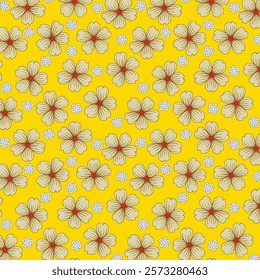 Digital Textile Design Motif Botanical Flower Black vintage baroque ornament, Border Illustration Textile Print.