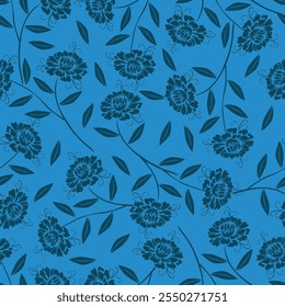 digital textile design motif pattern decor hand made artwork frame gift card wallpaper women cloth ornament abstract border rug ethnic ikat etc new semi bold flower designs with geometrycal working