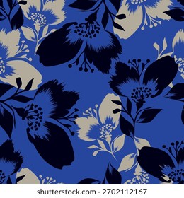 digital textile design Mughal art floral pattern and colourful and beautiful light colou