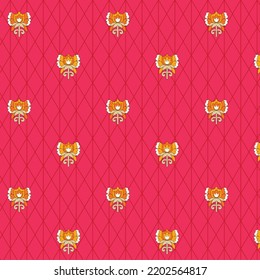 Digital textile design ornament and pattern