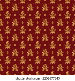 Ornamento y patrón de diseño textil digital