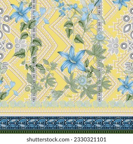 Digital and Textile Design Pattern