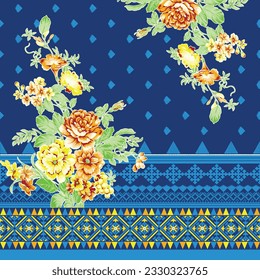 Digital and Textile Design Pattern