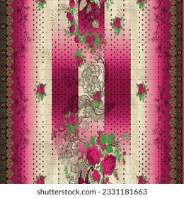 Digital and Textile Design Pattern
