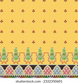 Digital and Textile Design Pattern