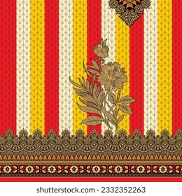 Digital and Textile Design Pattern