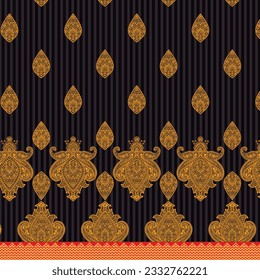 Digital and Textile Design Pattern
