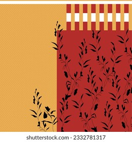 Digital and Textile Design Pattern
