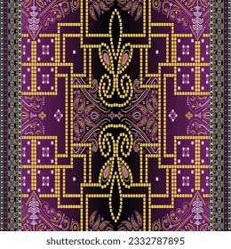 Digital and Textile Design Pattern
