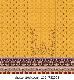 Digital and Textile Design Pattern

