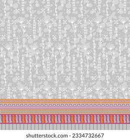 Digital and Textile Design Pattern

