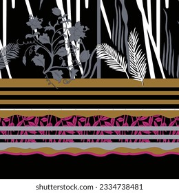 Digital and Textile Design Pattern

