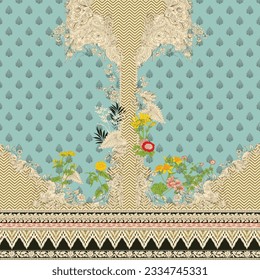 Digital and Textile Design Pattern